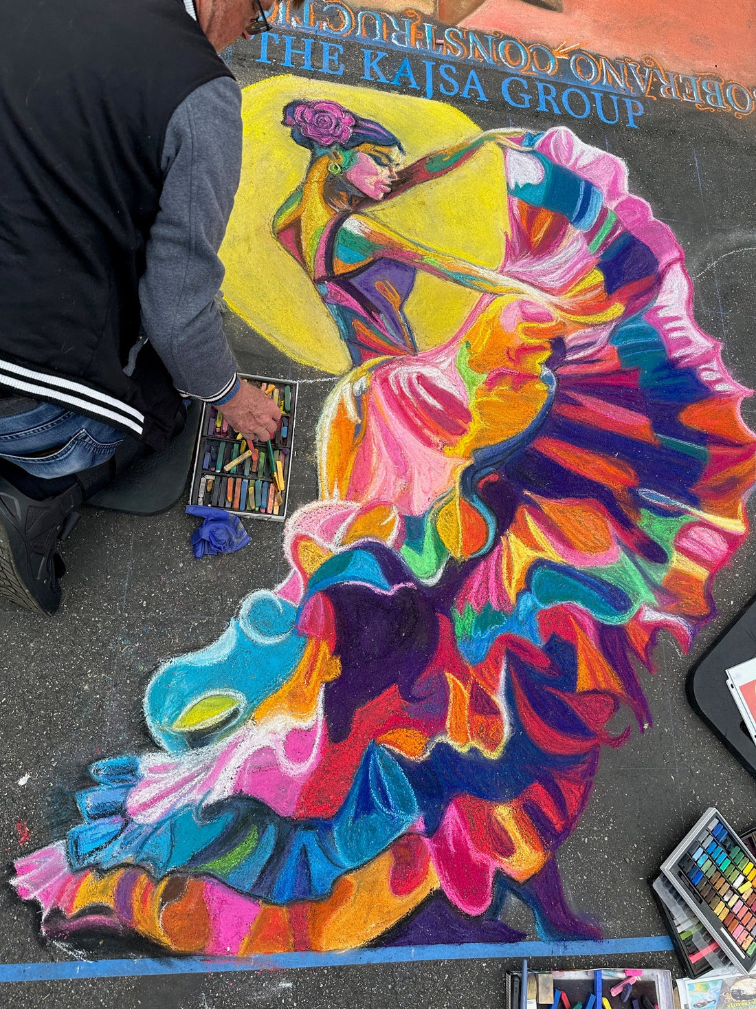 How Our Festival Chalk Art Becomes Fine Art Prints