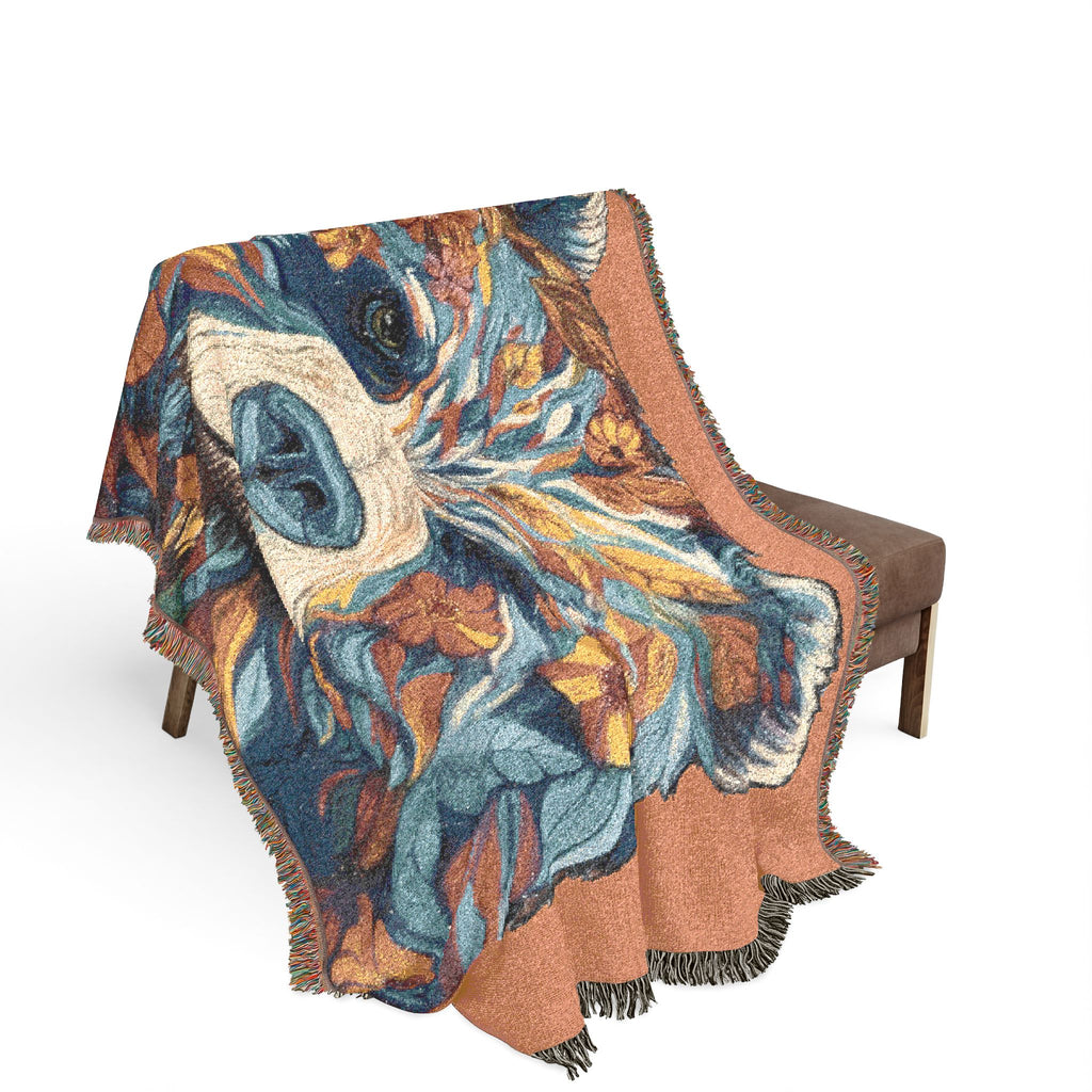 Poppy Woven Blanket