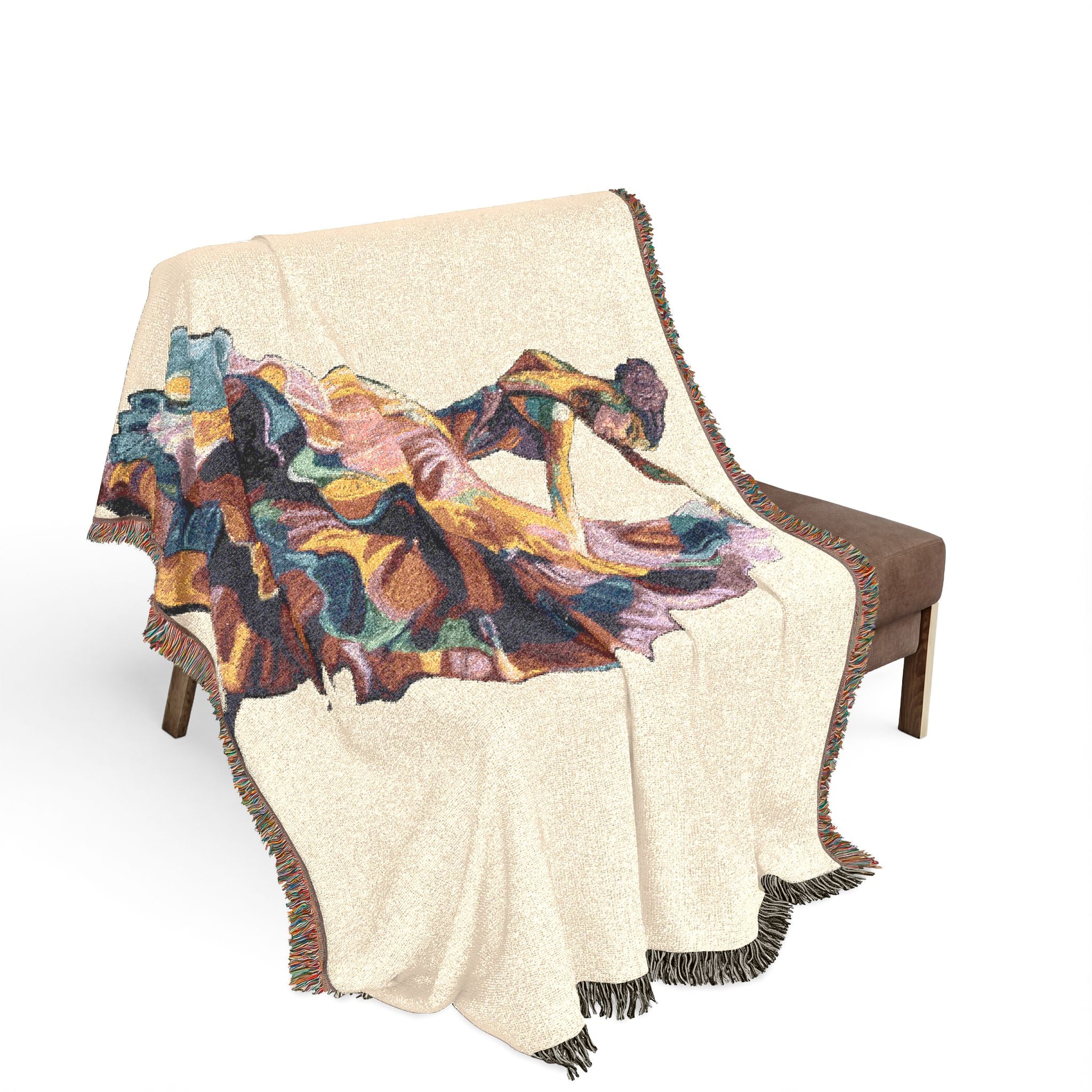 Spanish Dancer Woven Blanket