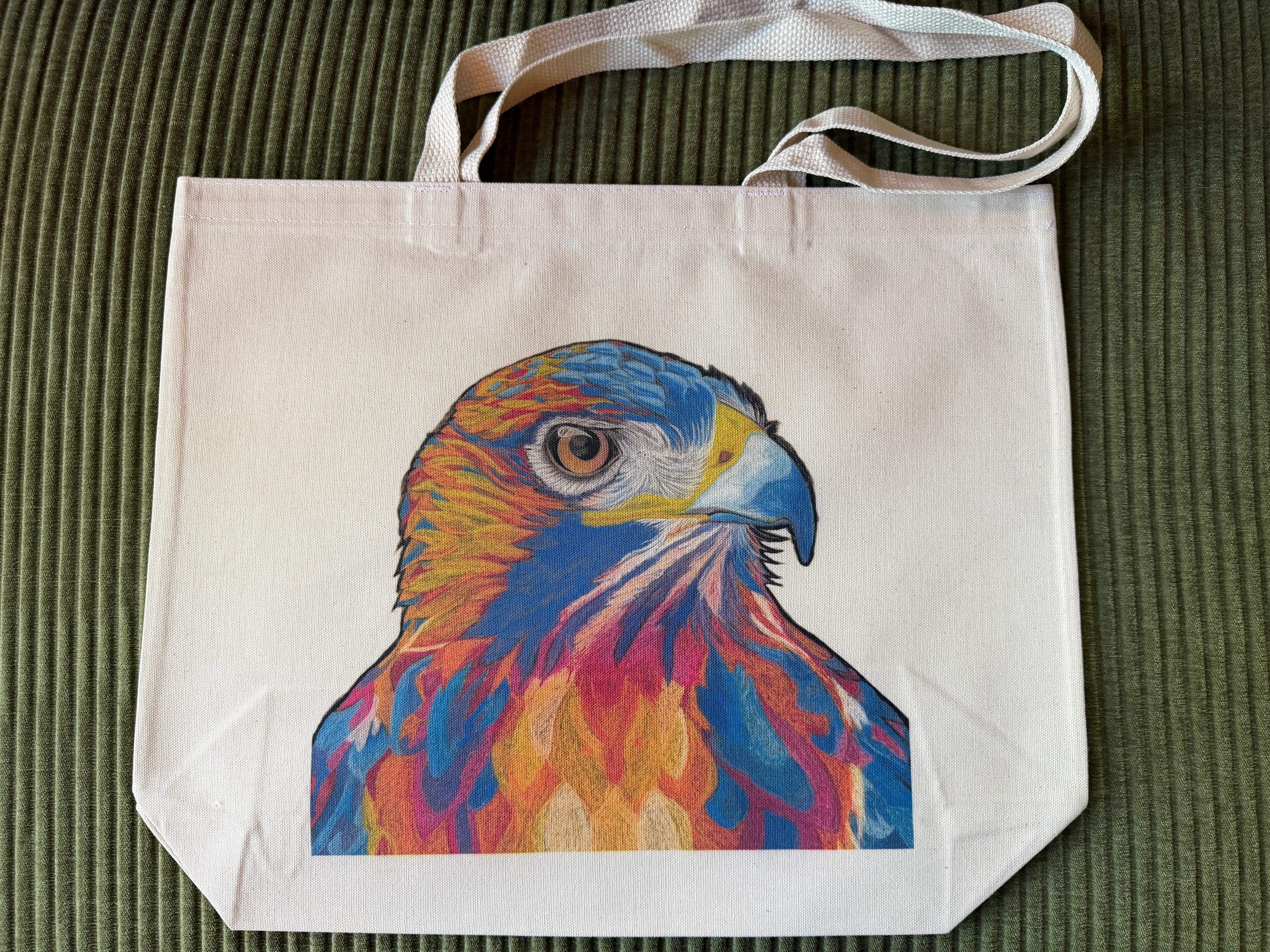 Sparky Jumbo Canvas Tote Bag