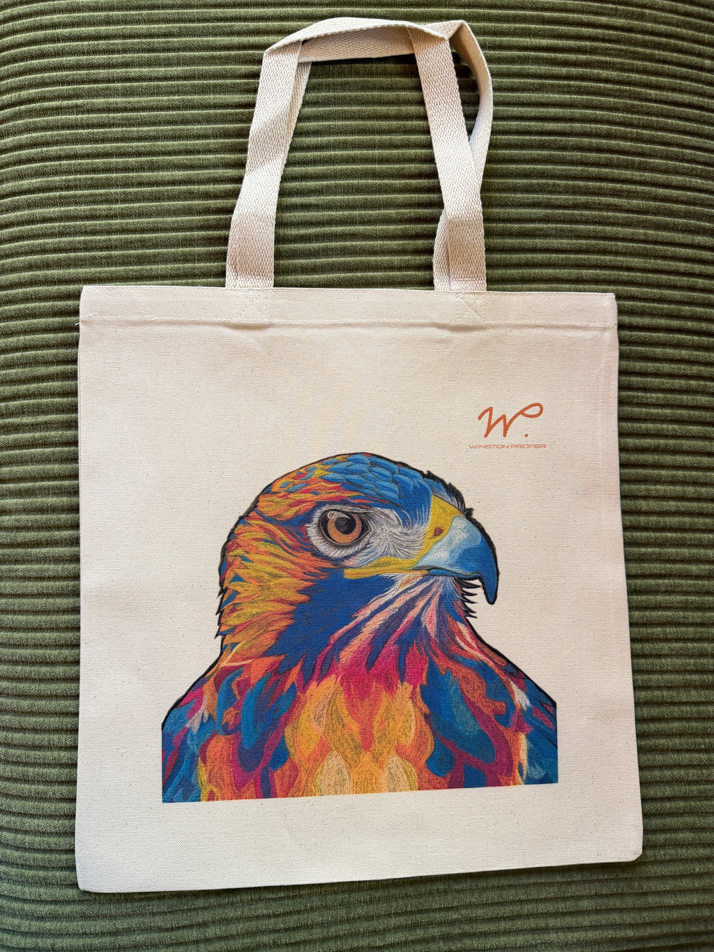 Sparky Canvas Tote Bag