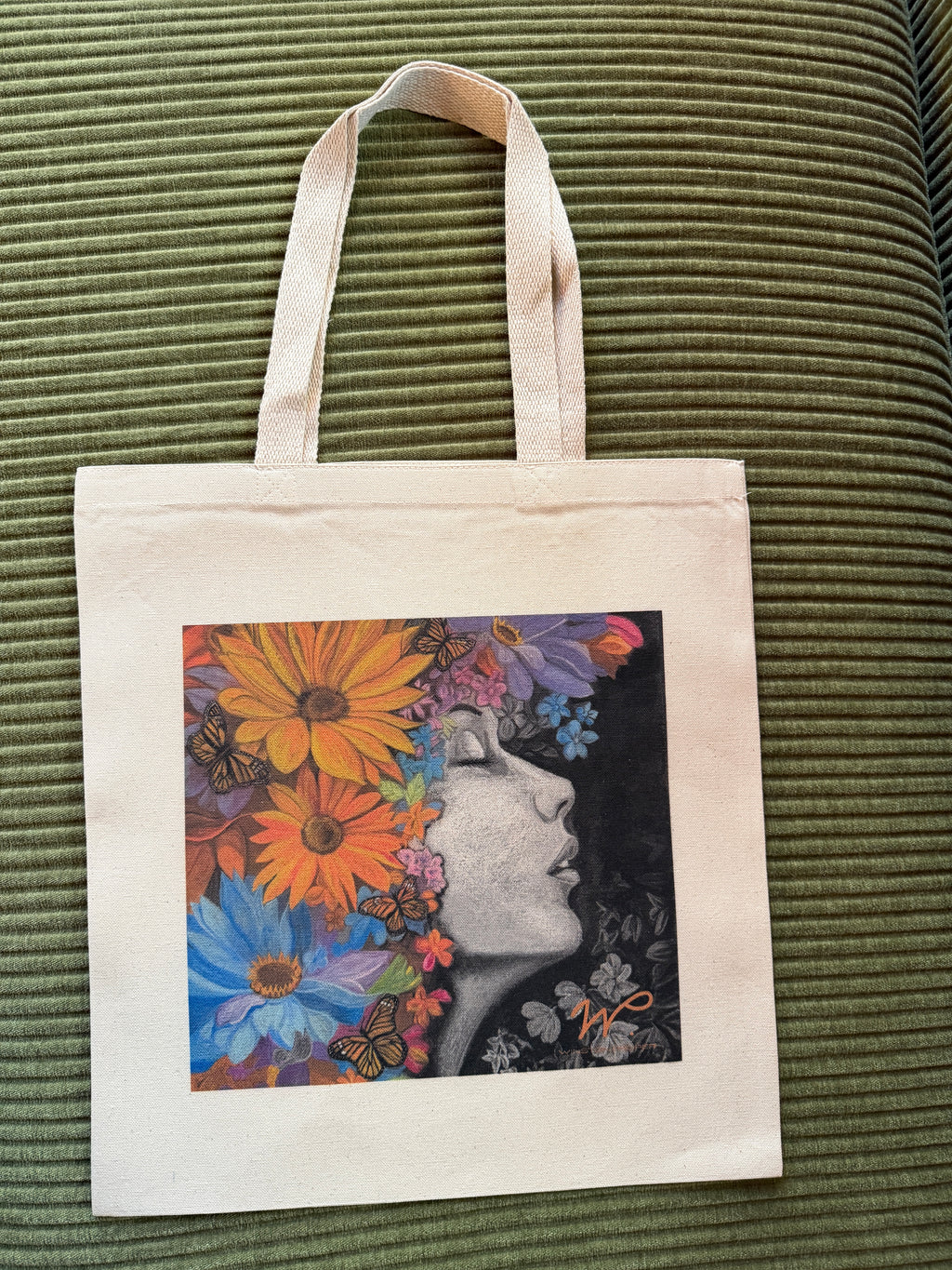 Fiora Canvas Tote Bag