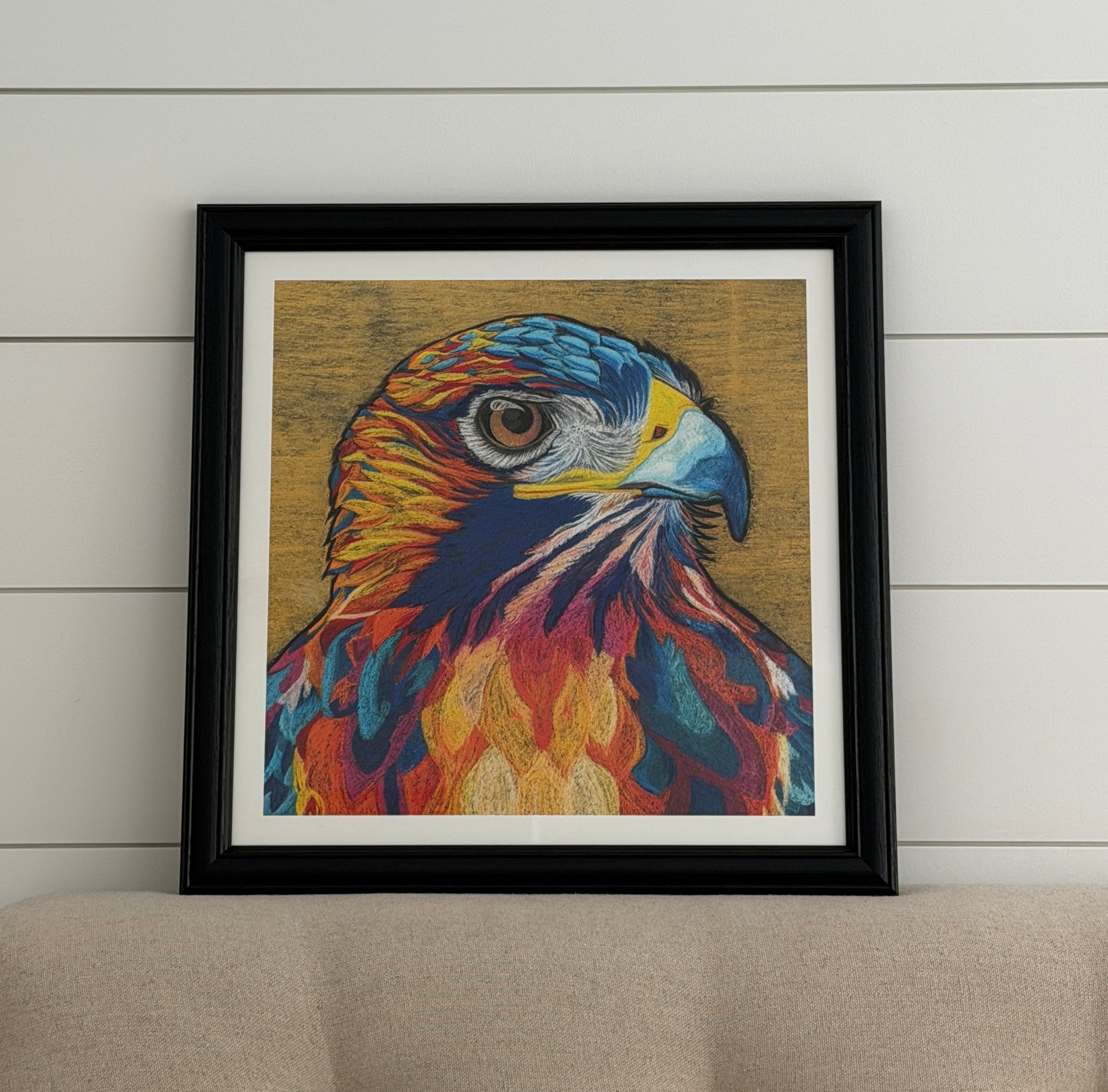 “Sparky” Giclée Fine Art Print Limited Edition 16" x 16"